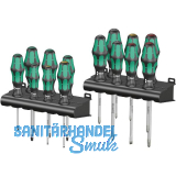 WERA Schraubendreher-Satz Big Pack 300 Schlitz/Phillips/Pozidriv/Torx�14-tlg