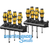 WERA Schraubendreher-Satz Big Pack 900 Schlitz/Phillips/Pozidriv/Torx�13-tlg