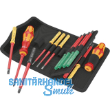 WERA VDE-Wechselklingen-Satz KK 17 Universal 1 PH/PZ/PZS/Torx�/Schlitz 17-teilig