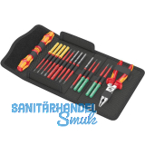 WERA VDE-Wechselklingen-Satz KK 17 extraslim 1 PH/PZ/PZS/Torx�/Schlitz 16-teilig