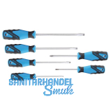 GEDORE Schraubendreher-Satz 2150-2160 Schlitz/Pozidriv 6-teilig