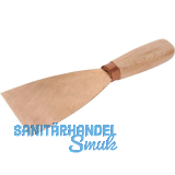 Schaberspachtel biegsam mit Holzheft Breite 60 mm