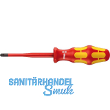 WERA VDE-Schraubendreher 165 iS PZ/S 2/100 mm Pozidriv/Schlitz