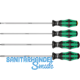 WERA Schraubendreher-Satz Kraftform Plus 335/350/355/4 4-teilig