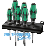 WERA Schraubendreher-Satz Kraftform Plus 367/6 HF Torx� 6-teilig