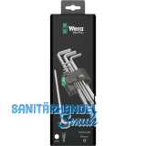 WERA Sechskant Stiftschl�ssel-Satz 950/9 Hex-Plus 1 SB 1.5-10 mm 9-teilig