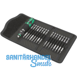 WERA Bit-Satz Kraftform Kompakt 60 KK in Falttasche 17-tlg.