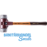 HALDER Schonhammer Temperguss Kopf � 40 mm Alu Hickory Stiel