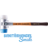 HALDER Schonhammer Alu Kopf � 60 mm TPE-Soft/Superplastik Hickory Stiel