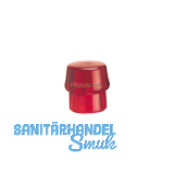 HALDER Schonhammer-Einsatz Kopf � 40 mm Plastik rot