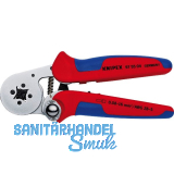 KNIPEX Crimpzange selbsteinstellend Seiteneinf�hrung 0,08-10/16 mm�, L=180 mm