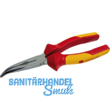 VDE-Langschnabelzange DIN 5745 gebogen L�nge 200 mm