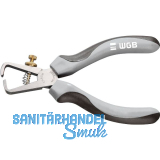WGB Abisolierzange 0.6-10 mm� mit Feder und Stellschraube 2K-Griff 160 mm