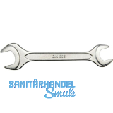 WGB Doppelmaulschl�ssel DIN895 30 x 32 mm Maulstellung 15� verchromt