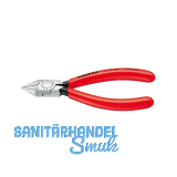KNIPEX Seitenschneider f�r Elektromechaniker 7681, KS-Griff, schwarz pol. 125 mm