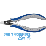 KNIPEX Pr�zisions-Elektronik-Seitenschneider 7922 DIN 9654 rund, L=125 mm