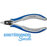 KNIPEX Pr�zisions-Elektronik-Seitenschneider 7932 DIN 9654 spitz Facette L=125mm