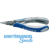 KNIPEX Pr�zisions-Elektronik-Greifzange 3422 DIN 9655 flach-runde Backen 135 mm