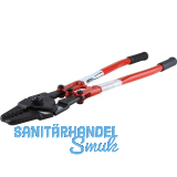 Presszange f�r Drahtseil 1,2 - 5,1 mm L�nge 600 mm