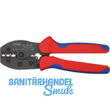 KNIPEX Crimpzange PreciForce� isolierte Kabelschuhe/Steckverbinder 0,5-6 mm�