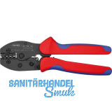 KNIPEX Crimpzange PreciForce� unisolierte, offene Steckverbinder 0,1-2,5 mm�