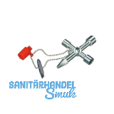 KNIPEX Profischl�ssel f�r Bereich Heizung Klima Sanit�r L�nge 90 mm