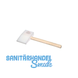 STUBAI Kunststoffhammer keilf�rmig 155 x 85 x 35 mm