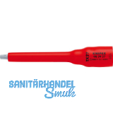 KNIPEX Steckschl�ssel-Einsatz isoliert 9829, 3/8" f�r TX27, L�nge 123 mm