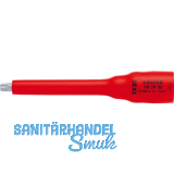 KNIPEX Steckschl�ssel-Einsatz isoliert 9829, 3/8" f�r TX30, L�nge 123 mm