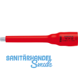 KNIPEX Steckschl�ssel-Einsatz isoliert 9829, 3/8" f�r TX40, L�nge 123 mm