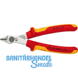 KNIPEX Elektronik-Seitenschneider Super Knips� VDE 7806 DIN9654 Form 0, L=125 mm