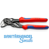KNIPEX Zangenschl�ssel 8602 SW-40 mm, 15 Positionen, 2K-Griff, schwarz, L=180 mm