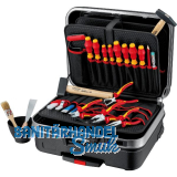 KNIPEX Elektro-Werkzeugkoffer BIG Basic-Move 002106HLS, 24-teilig, ABS schwarz