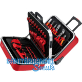 KNIPEX Elektro-Werkzeugkoffer BIG Twin-Move RED 989915, 47-teilig, ABS rot