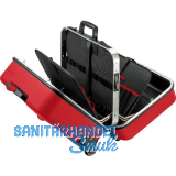 KNIPEX Werkzeugkoffer BIG Twin-Move RED leer 989915LE, 520x290x435 mm, ABS rot