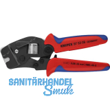 KNIPEX Crimpzange selbsteinstellend Fronteinf�hrung 0,08-16 mm�, L=190 mm