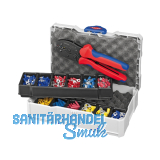 KNIPEX Crimpsortiment Kabelverbinder im Systainer + Crimpzange PreciForce