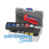 KNIPEX Crimpsortiment Aderendh�lsen im Systainer + Crimpzange PreciForce