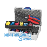 KNIPEX Crimpsortiment Kabelverbinder im Systainer + Crimpzange