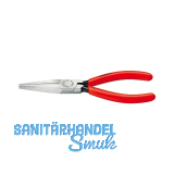KNIPEX Langbeck-Flachzange DIN5745 Kunststoff-Griff L�nge 140 mm Form 1