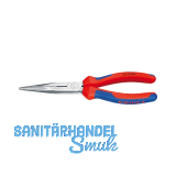 KNIPEX Flachrundzange mit Schneide DIN 5745 gerade L�nge 200 mm