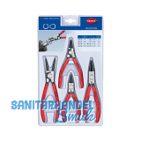 KNIPEX Sicherungsringzangenset 4-teilig