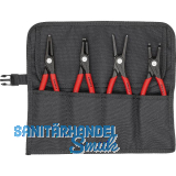 KNIPEX Pr�zisions-Sicherungsringzangen-Set 4-teilig 001957V01 in Rolltasche