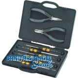 KNIPEX Elektronik-Werkzeugset ESD 002018ESD, 8-teilig in Box