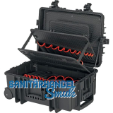 KNIPEX Werkzeugkoffer Robust45 leer 002137LE, 609x263x428 mm, Kunststoff schwarz