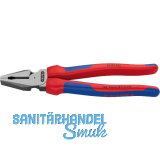 KNIPEX Kraft-Kombizange, poliert, 2-K Griffe 225 mm