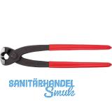 KNIPEX Ohrklemmenzange 1099I, mit Pressnase, schwarz, L= 220 mm