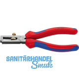 KNIPEX Abisolierzange 1102, f�r Kabel 0,5 mm, 10 mm�, AWG 7, L=160 mm
