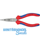 KNIPEX Verdrahtungszange, poliert, 2-K 160 mm