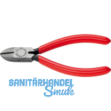 KNIPEX Seitenschneider f�r Elektromechaniker 7601, KS-Griff, schwarz, L=125 mm